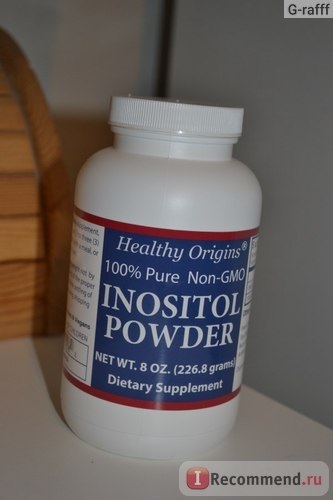 Бад healthy origins inositol powder (інозитол в порошку) - «застосовую инозитол для лікування жіночої