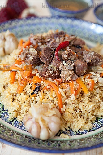 Gyors pilaf csirke (csirke receptek ízletes pilaf) Gyors pilaf csirkével