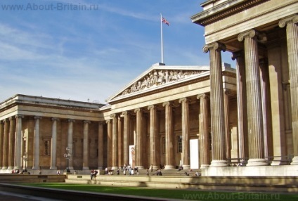 Британський музей в лондоні, british museum, london