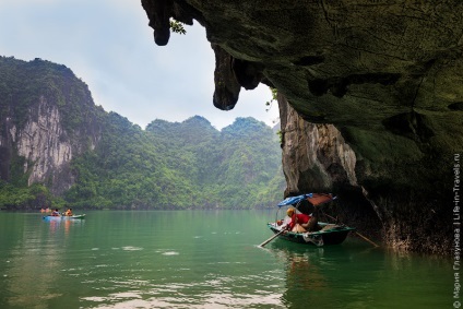 Halong Bay Vietnamban, vagy 5 ok, hogy látogasson el az új 7 csodája a természet