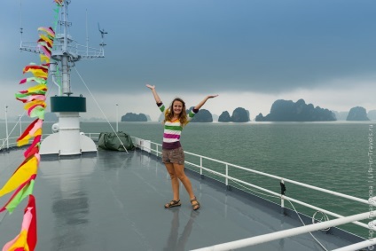 Halong Bay Vietnamban, vagy 5 ok, hogy látogasson el az új 7 csodája a természet