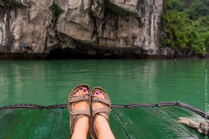 Halong Bay Vietnamban, vagy 5 ok, hogy látogasson el az új 7 csodája a természet