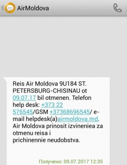 Ami igazán várja a polgárok Moldovai eltörlésével a repülés, információs portál