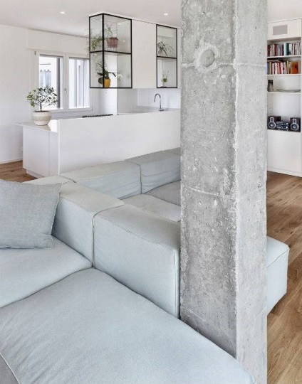 Betonul decorativ din interior este arhitectural