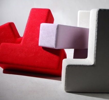 Canapea în stilul Tetris - face, colectează și ... adună multe ori, casa viselor