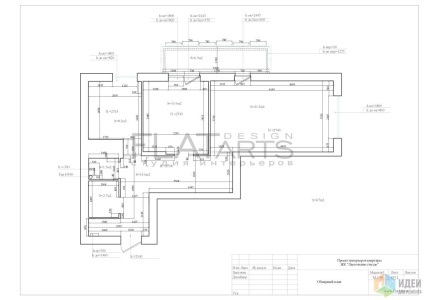 Proiect de proiectare a unui apartament cu doua camere, reamenajarea unui apartament standard din doua piese, un apartament de apartament pentru o familie cu