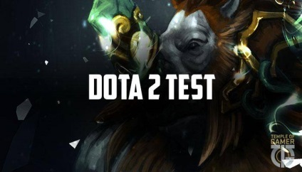 Testul Dota 2 - cum se rulează testul dota 2