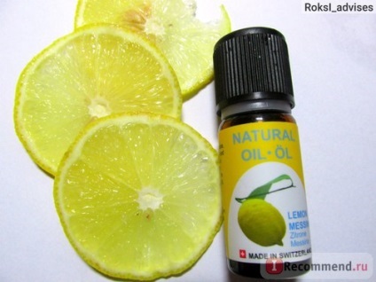 Ефірна олія Вівасан natural oil lemon messina - «дуже великий е відоме і таке недооцінене