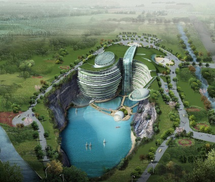 Eco-arhitectura a nouă clădiri verzi, revista publicitară