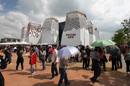 Expo-2010 în Shanghai (pavilionul rus)