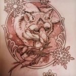 Schițele unui tatuaj cu o valoare de vulpe • valoarea unui tatuaj cu o vulpe