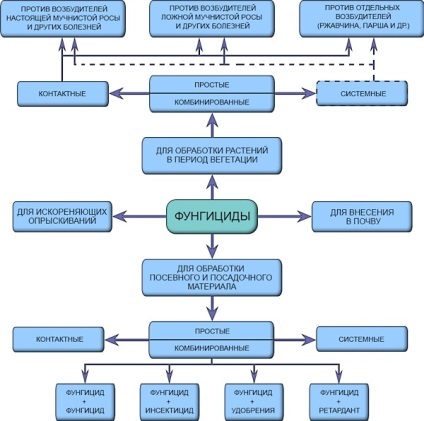 Фунгіциди для рослин (біологічні) різновиди