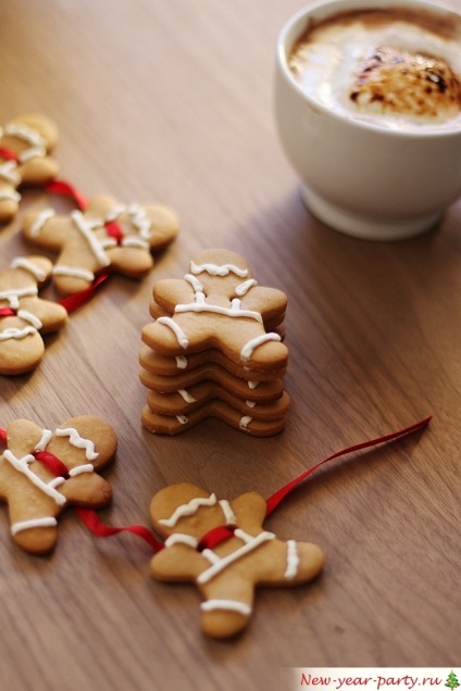 Girlande de dulciuri și cookie-uri, 12 idei de fotografie de Anul Nou