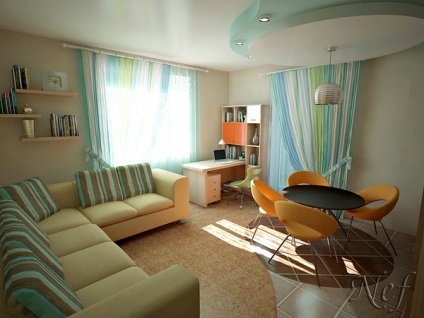 Головне - практичність два проекти 2х кімнатних квартир для сім'ї з дитиною