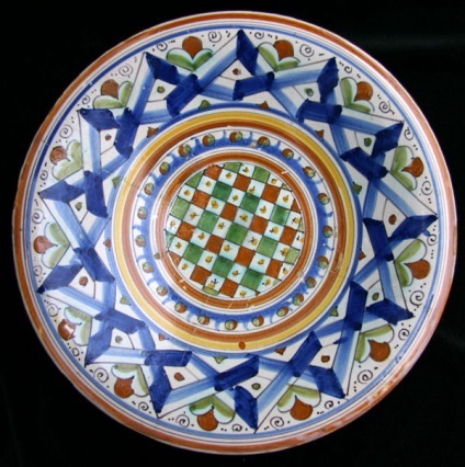 Olandeză și italiană majolica-lucrări ceramice interesante