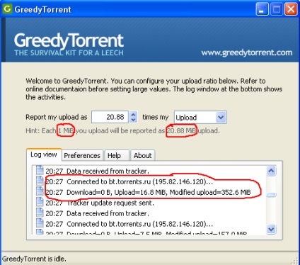 Greedy torrent - cum să vină o evaluare pe trackere - programe online - catalog de articole - rapid