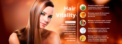 Vitalitatea părului - biocomplex pentru păr