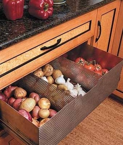 Ідеї ​​для зберігання продуктів на кухні