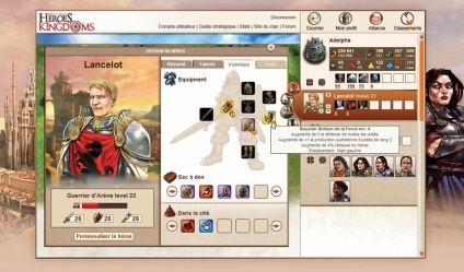 A játék Might and Magic Heroes Kingdoms (Heroes of Might and Magic) internetes