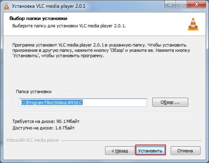 Instrucțiuni pentru instalarea playerului vlc