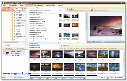 Internet, szoftver, ötletek praktikus program létrehozására fotóalbumokat dvd