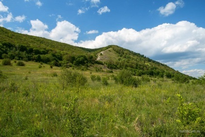 Izvorul Sfintei Ilie, muntele alb, poiana Gavrilovaya