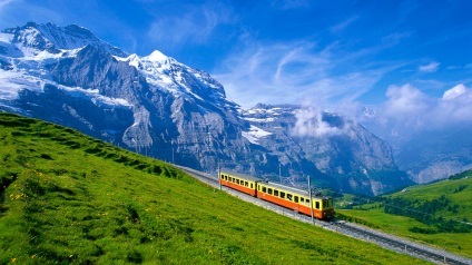 Cum să ajungeți în Elveția avion, tren, autobuz