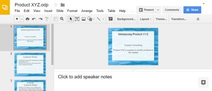 Як конвертувати презентацію powerpoint в google slides за допомогою імпорту