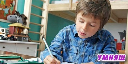 Як навчити дитину правильно писати (без помилок), умняш