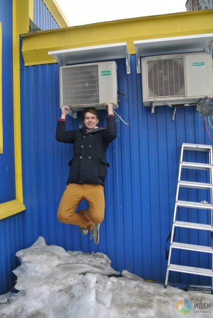 Cum să nu și cum să suspendați instalația de aer condiționat (fațada ventilată)