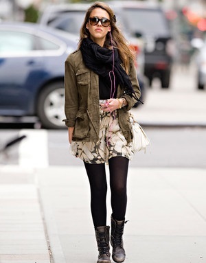 Hogyan ruha stílusosan 10 divat szabályait Jessica Alba - nő s nap