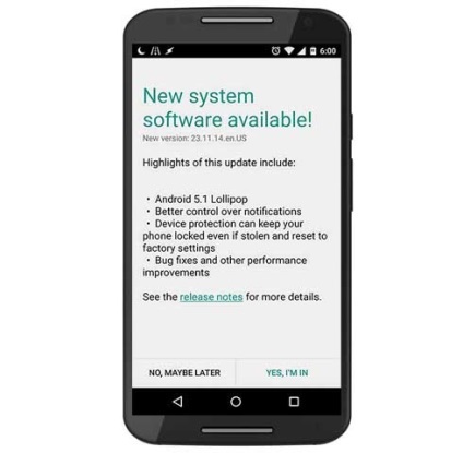 Cum se reinstalează sistemul pe Android prin actualizări