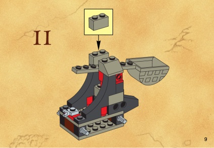 Cum se face un mini catapult de la Lego