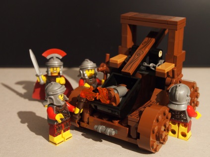 Cum să faci un mini catapult de la Lego