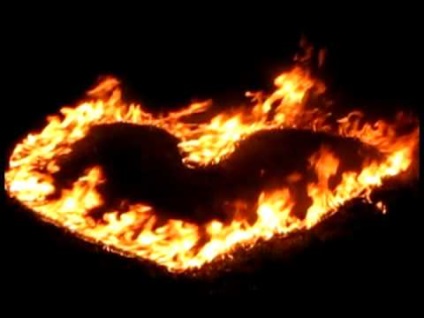 Як зробити вогняне серце, поради від театру вогню fire spirit