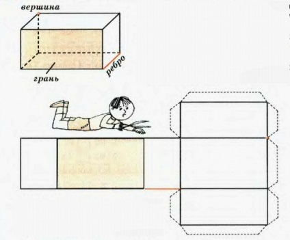 Як зробити паралелепіпед з паперу прямокутний