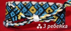Як зробити схему для фенечки прямим плетінням - як плести прямим плетінням фенечки з муліне