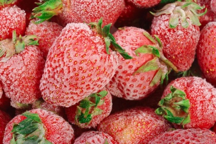 Как да замрази ягоди през зимата в хладилника правилно