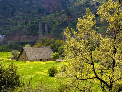 Munții Cipru troodos - natura cyprus - vile din Cipru - satele din Cipru - vizită în Cipru -