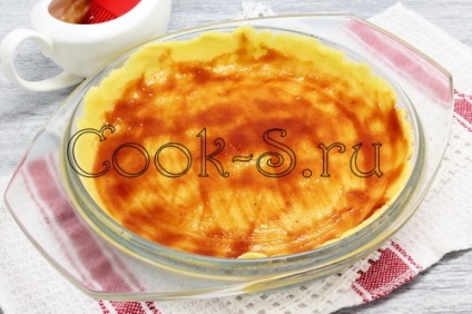 Quiche csirke - lépésről lépésre recept fotókkal és sütemények