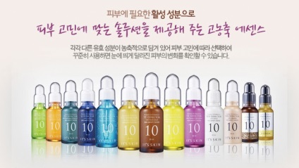 Clasificarea brandurilor coreene de produse cosmetice