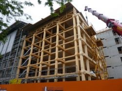 Când și de ce în Rusia va începe să construiască mai multe etaje de locuințe din lemn