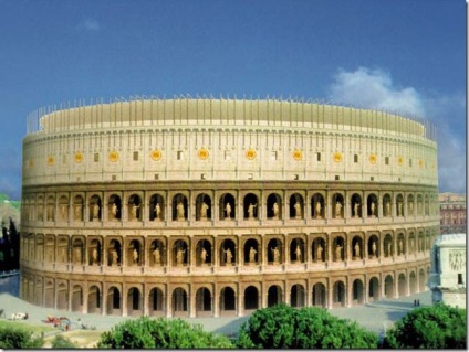 Colosseum - arena pentru gladiatori și fiare, izbachitalnja