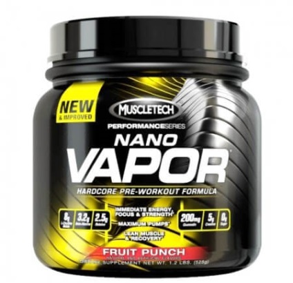 Комплекс nano vapor від muscletech склад, застосування та відгуки