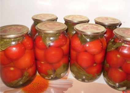Консервувати помідори в літрових банках рецепти томатів з тархуном у дволітровій, півтора,