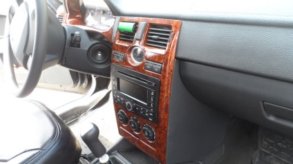 Console cu mâinile lor pentru priori - tuning vase 2109 cu mâinile lor, salon foto tuning, motor