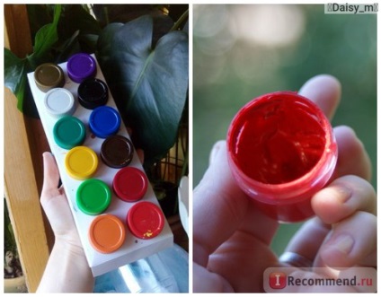 Vopsele de guașă Kalyak-malak pentru dezvoltare creativă 12 culori - 