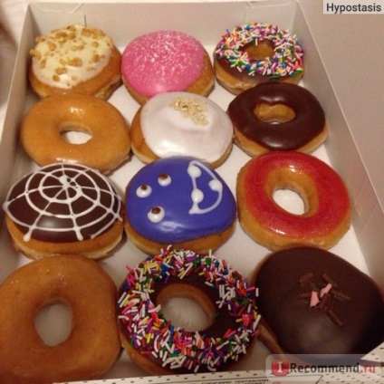 Krispy Kreme, Moszkva - „csodálatos levegő fánk” vásárlói vélemények