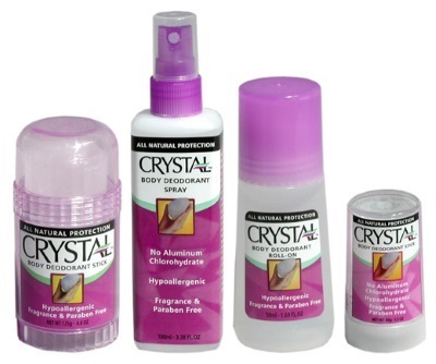 Cristal de puritate naturală deodorant