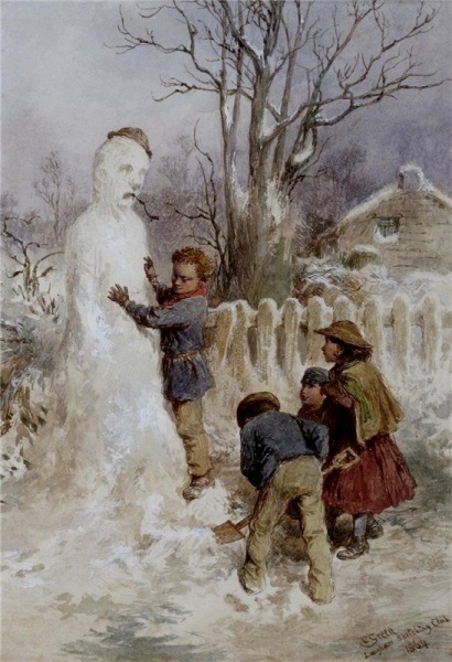 Cine a inventat omul de zăpadă
